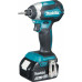 Makita DTD153RT Шуруповерт ударный аккум. LXT BL 18В, 1/4'', 170Нм (1x5.0Ач, з/у)