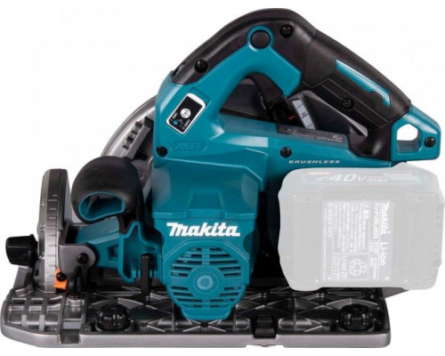 Makita HS004GZ Пила диск акк б\щ,40В,Li-ion,6000\м,д-ф190\185мм,0-48°,рез-62.5\62мм,эл.торм,пл\п,б\а