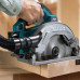 Makita HS004GZ Пила диск акк б\щ,40В,Li-ion,6000\м,д-ф190\185мм,0-48°,рез-62.5\62мм,эл.торм,пл\п,б\а