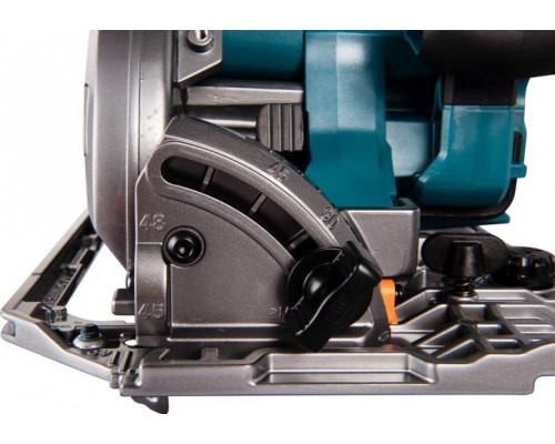 Makita HS004GZ Пила диск акк б\щ,40В,Li-ion,6000\м,д-ф190\185мм,0-48°,рез-62.5\62мм,эл.торм,пл\п,б\а