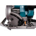 Makita HS004GZ Пила диск акк б\щ,40В,Li-ion,6000\м,д-ф190\185мм,0-48°,рез-62.5\62мм,эл.торм,пл\п,б\а
