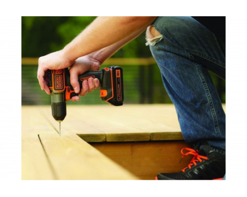 Аккумуляторная дрель-шуруповерт BLACK&DECKER ASD18K-QW