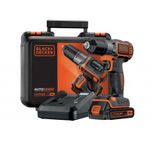 Аккумуляторная дрель-шуруповерт BLACK&DECKER ASD18K-QW