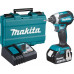 Makita DTD153RT Шуруповерт ударный аккум. LXT BL 18В, 1/4'', 170Нм (1x5.0Ач, з/у)