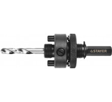STAYER Procut 32-152мм, державка для биметаллических коронок, шестигранный хвостовик