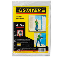 Пленка STAYER ″STANDARD″ защитная укрывочная, HDPE, 7 мкм, 4 х 5 м