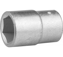 Головка торцовая НИЗ (1/2″), 40Х, шестигранная, оцинкованная, 18мм
