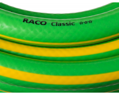 Поливочный шланг RACO CLASSIC 3/4″ 25 м 20 атм трёхслойный армированный