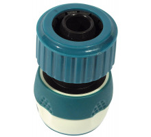 RACO COMFORT-PLUS 3/4″, соединитель быстросъёмный для шланга, из ABS-пластика с TPR