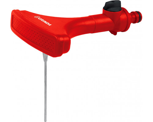 GRINDA GS-P, 20 м2 полив, распылитель секторный, на металлической пике, пластиковый