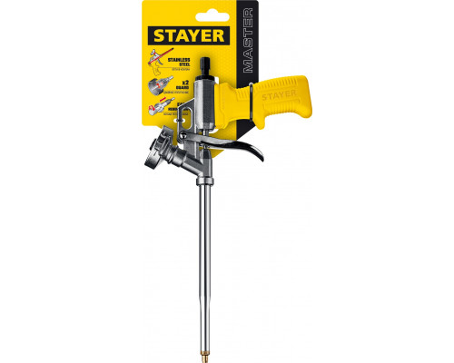 STAYER MASTER пистолет для монтажной пены, металлический корпус