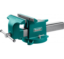 Стальные слесарные тиски KRAFTOOL STEEL, 250 мм