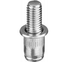 Винтовые заклепки Bolt, М6 х 10.5 мм, стальные, штифт 10 мм, 150 шт, KRAFTOOL