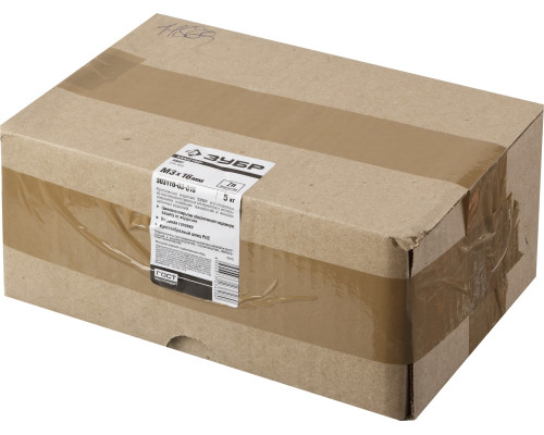 Винт DIN 965, M3 x 16 мм, 5 кг, кл. пр. 4.8, оцинкованный, ЗУБР
