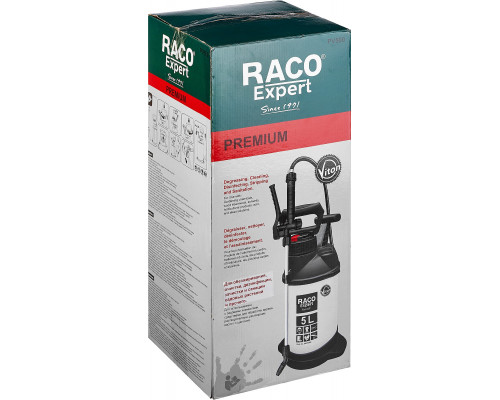 RACO Pro 500 профессиональный опрыскиватель 5 л, для работы с агрессивными химикатами, переносной