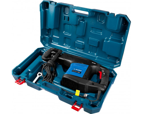 Молоток отбойный, ЗУБР Профессионал ЗММ-25-1500 ЭВК, SDS-Max, 25 Дж, 11 кг, 900-1800 уд/мин, 1500 Вт, АВТ, кейс