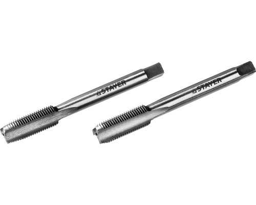 STAYER M10х1, комплект метчиков, 2 шт