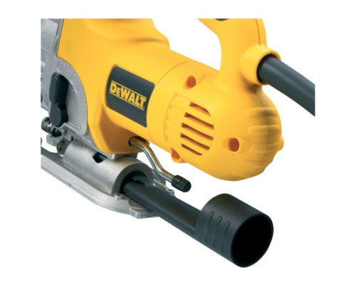 Лобзик с верхней рукояткой DeWalt DW331KT-QS 701 Вт, маятник, 130 мм, 0-3100 ход/мин, плавный пуск. НОВИНКА!