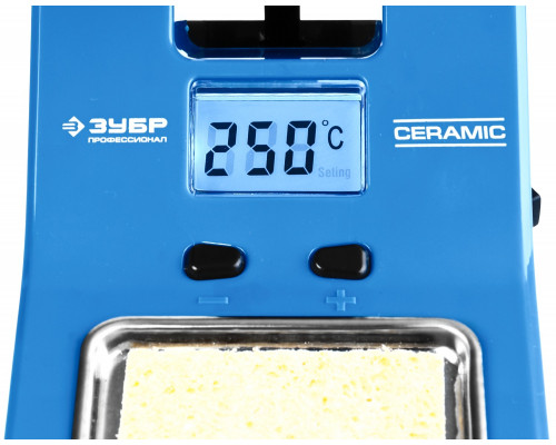 Цифровая паяльная станция ЗУБР 48Вт, 160-550°C, Ceramic