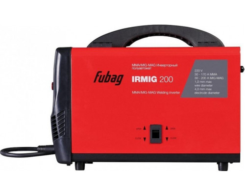 Сварочный полуавтомат_инвертор IRMIG 200 (31 433) + горелка FB 250_3 м (38443) FUBAG