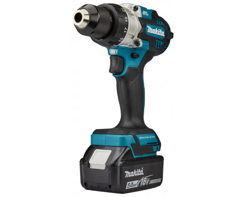 Дрель-шуруповерт аккум. LXT BL 18В, 13мм, 130/65Нм (1x5.0Ач, з/у) Makita