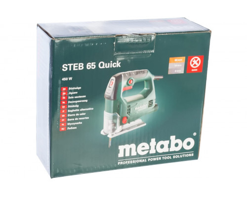 Metabo лобзик STEB 65 QUICK 601030000 в коробке