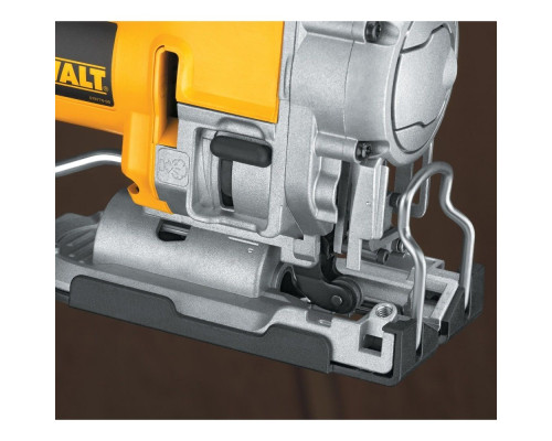 Лобзик с верхней рукояткой DeWalt DW331KT-QS 701 Вт, маятник, 130 мм, 0-3100 ход/мин, плавный пуск. НОВИНКА!
