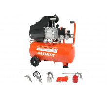 Компрессор PATRIOT EURO 24-240K + набор пневмоинструмента KIT 5В