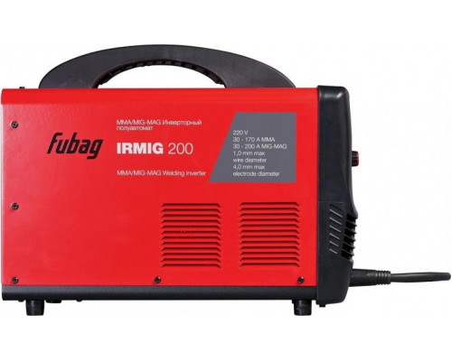 Сварочный полуавтомат_инвертор IRMIG 200 (31 433) + горелка FB 250_3 м (38443) FUBAG