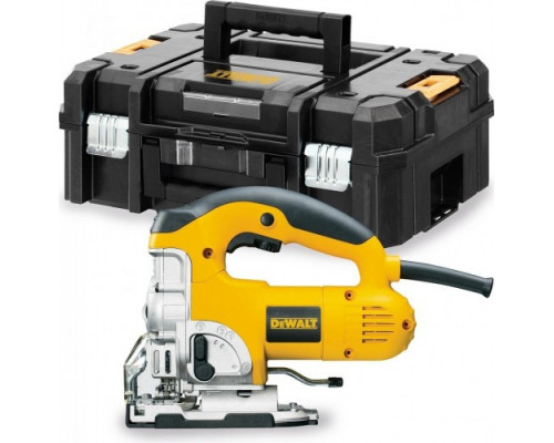 Лобзик с верхней рукояткой DeWalt DW331KT-QS 701 Вт, маятник, 130 мм, 0-3100 ход/мин, плавный пуск. НОВИНКА!