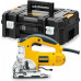 Лобзик с верхней рукояткой DeWalt DW331KT-QS 701 Вт, маятник, 130 мм, 0-3100 ход/мин, плавный пуск. НОВИНКА!