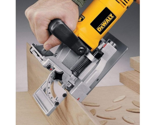 Ламельный фрезер, 600 Вт, 10000 об/мин, мешок для стружки, кофр, 3.0 кг DeWalt