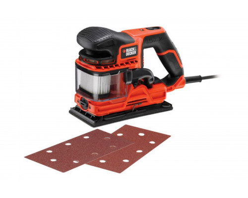 Плоская шлифмашина DuoSand, 270Вт, 115х230мм BLACK&DECKER
