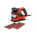 Плоская шлифмашина DuoSand, 270Вт, 115х230мм BLACK&DECKER