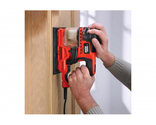 Плоская шлифмашина DuoSand, 270Вт, 115х230мм BLACK&DECKER