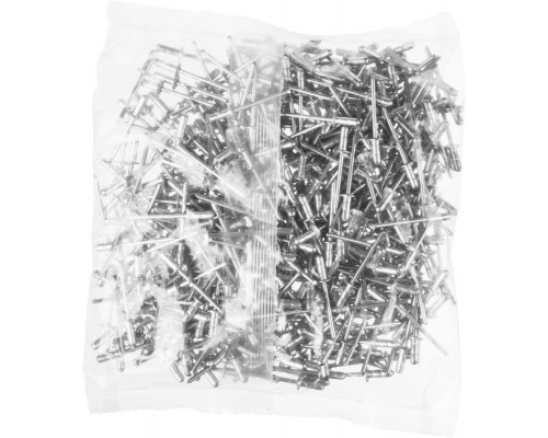 Заклепки многозажимные, алюминиевые, 4,8x10 мм, 500 шт, ЗУБР Профессионал