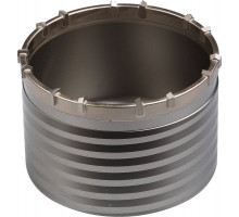 Коронка KRAFTOOL буровая, конусная посадка, D-125мм, L-100мм