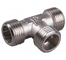 Тройник GENERAL FITTINGS никелированная латунь, ш/ш/ш, 3/4″
