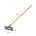 Садовые грабли GRINDA GS-12 WOOD 385 х 95 х 1300 мм 12 витых зубцов деревянный черенок