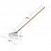 Веерные грабли GRINDA GP-22R 400х260х1500 мм 22 круглых зубца деревянный черенок