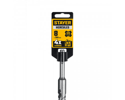STAYER HERCULES-4Х 8x260 мм, SDS-plus бур (29290-260-08)