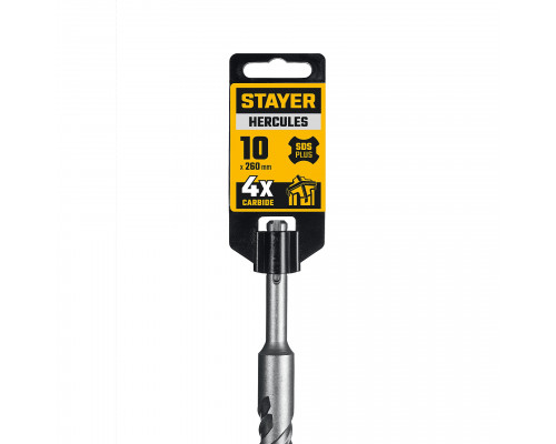 STAYER HERCULES-4Х 10x260 мм, SDS-plus бур (29290-260-10)