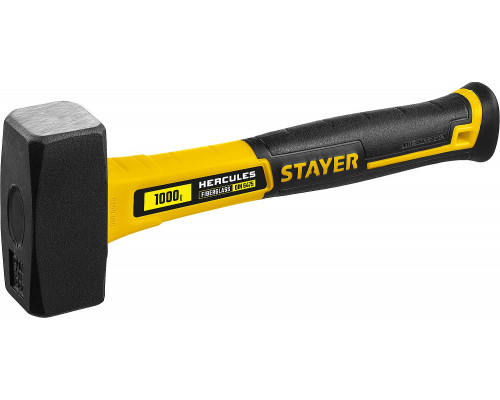 STAYER Hercules 1 кг кувалда с фиберглассовой рукояткой
