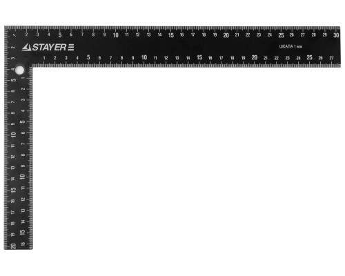 STAYER MASTER 300 х 200 мм цельнометаллический угольник