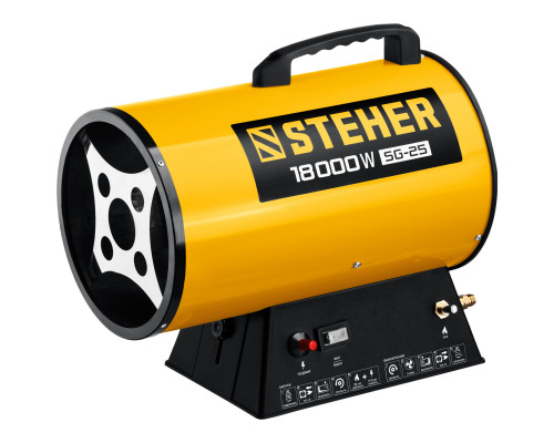 Газовая тепловая пушка STEHER, 18 кВт