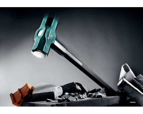 Кувалда со стальной удлинённой обрезиненной рукояткой KRAFTOOL STEEL FORCE 6 кг