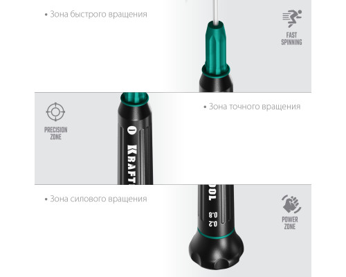 Precision отвертка для точных работ SL 0.8, KRAFTOOL