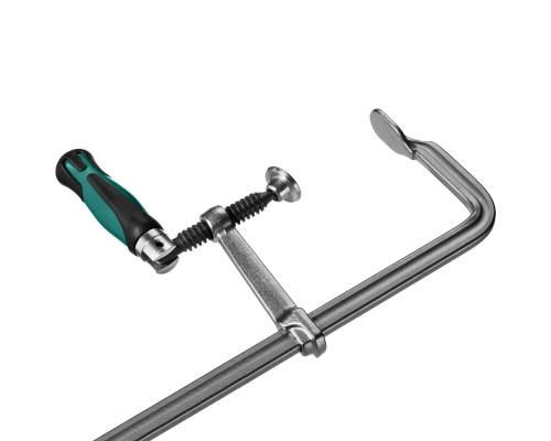 FORGE FF-160/80 струбцина тип F 160/80 мм, 300 кгс, KRAFTOOL
