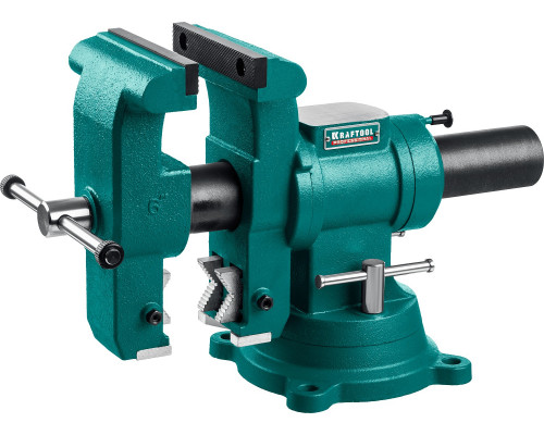 Слесарные тиски KRAFTOOL 3D-STEEL 150 мм