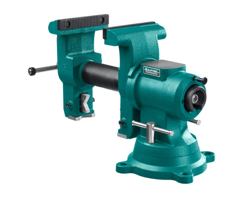 Слесарные тиски KRAFTOOL 3D-STEEL 150 мм
